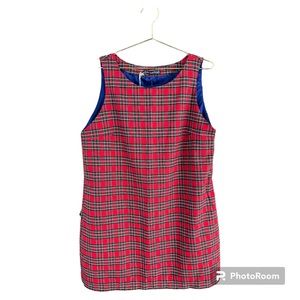 Kiel James Patrick Plaid Christmas Dress